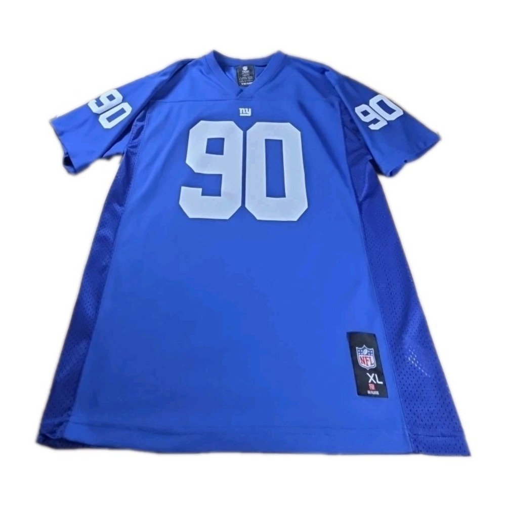 New York Giants Football Jersey Kids Youth X-LARGE 18/20 Jason Pierre-Paul Blue